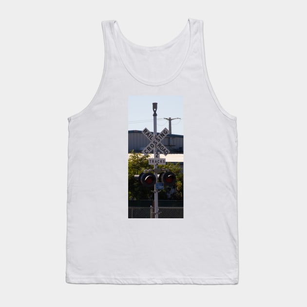 Railroad Crossing Tank Top by redneckpoet